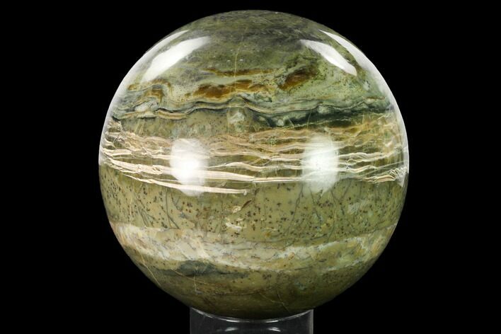 Flashy, Chatoyant, Pietersite Sphere - Arizona #167626